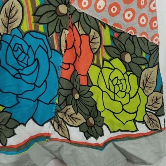 Lucy & Co Women's Medium Patchwork Boho Dress - Picture 7 of 15